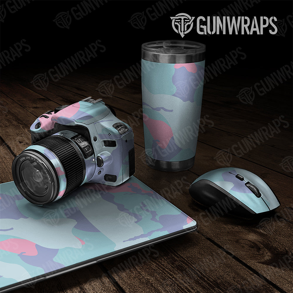 Universal Sheet Ragged Gear Skin Vinyl Wrap Ragged Cotton Candy Gear Skin Vinyl Wrap