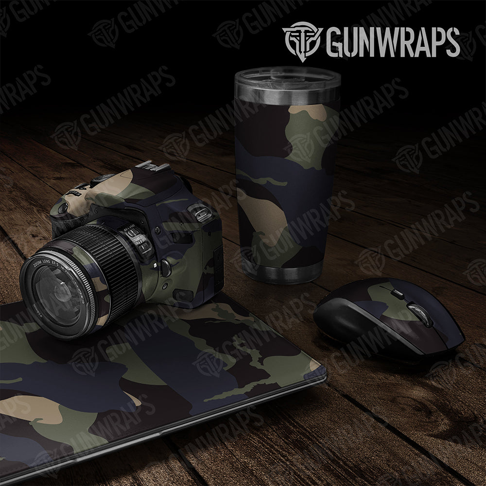 Universal Sheet Ragged Gear Skin Vinyl Wrap Ragged Militant Blue Gear Skin Vinyl Wrap