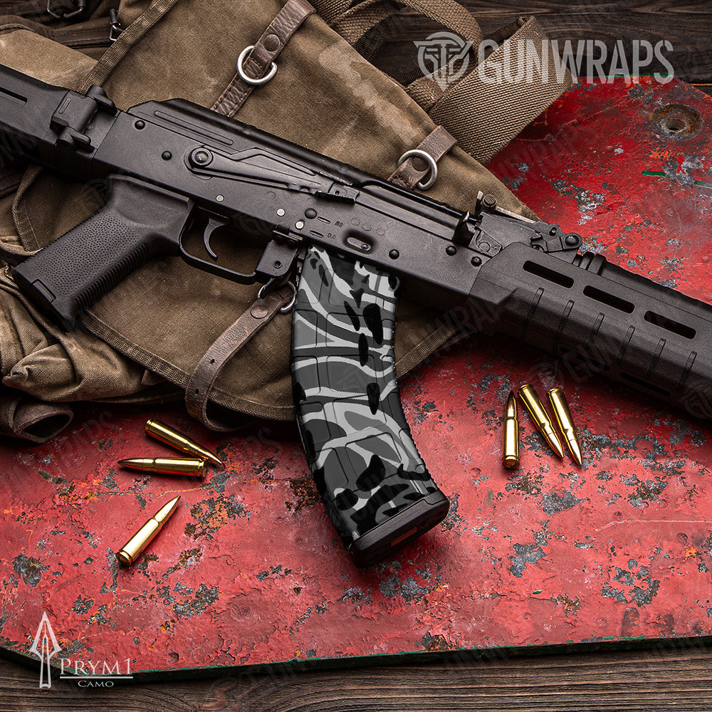 AK-47 Mag Prym1 OS Black Gun Skin Vinyl Wrap