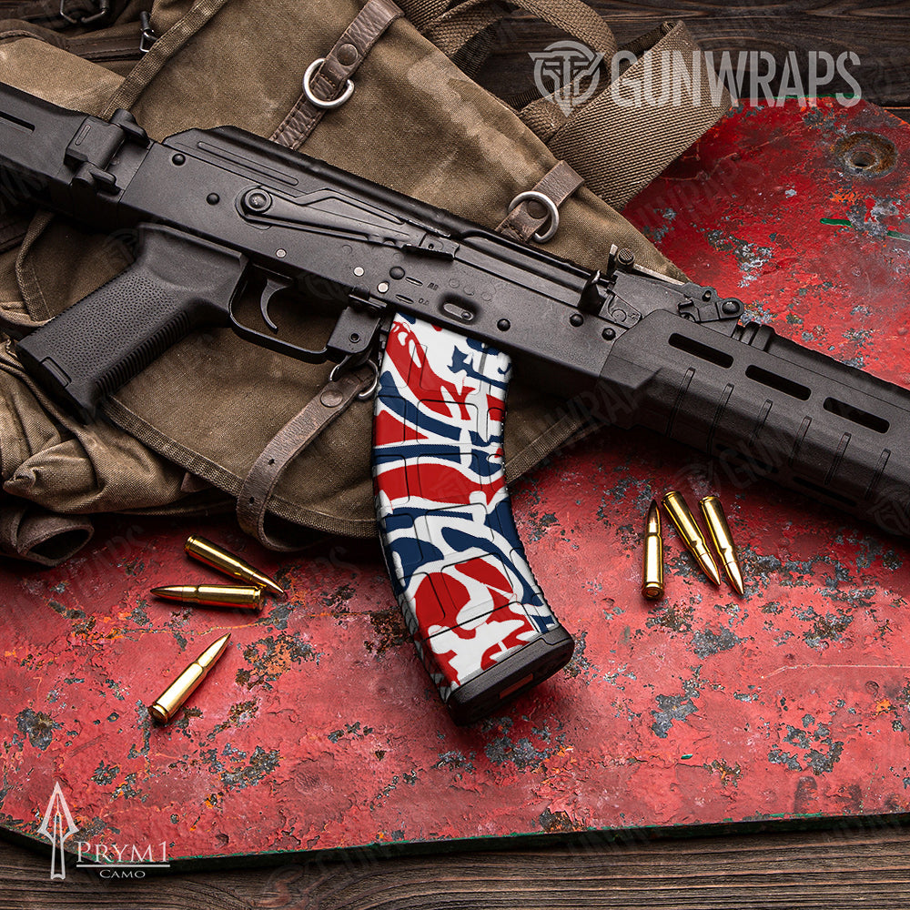 AK-47 Mag Prym1 OS Patriot Gun Skin Vinyl Wrap