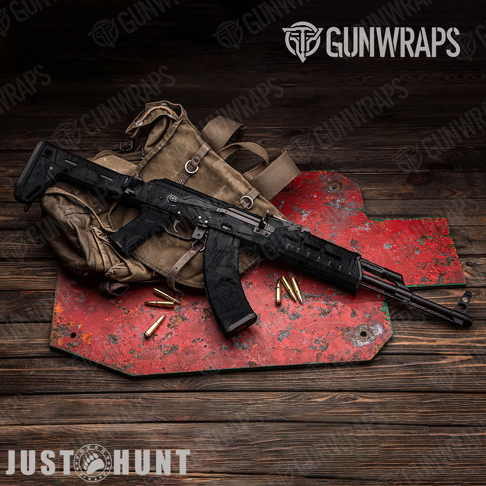 Just Hunt Deceptive Camo Darkened Gun Skin Vinyl Wrap