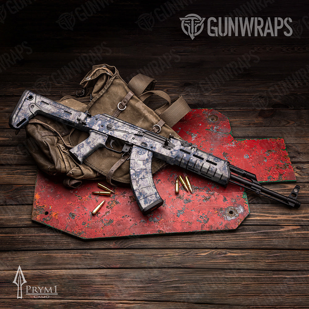 AK-47 Prym1 Boulder Storm Clouds Gun Skin Vinyl Wrap