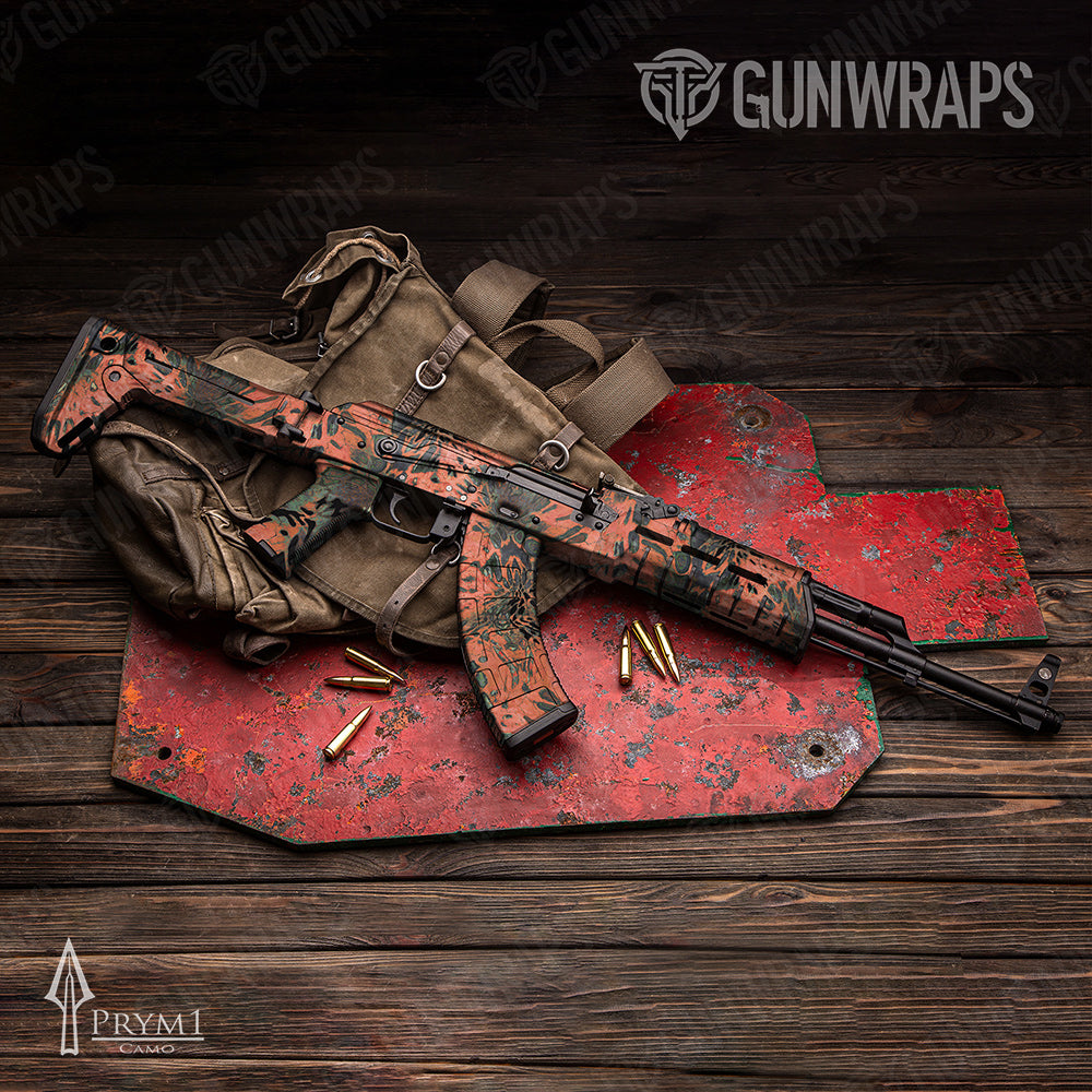 AK-47 Prym1 Camo Abalone Gun Skin Vinyl Wrap