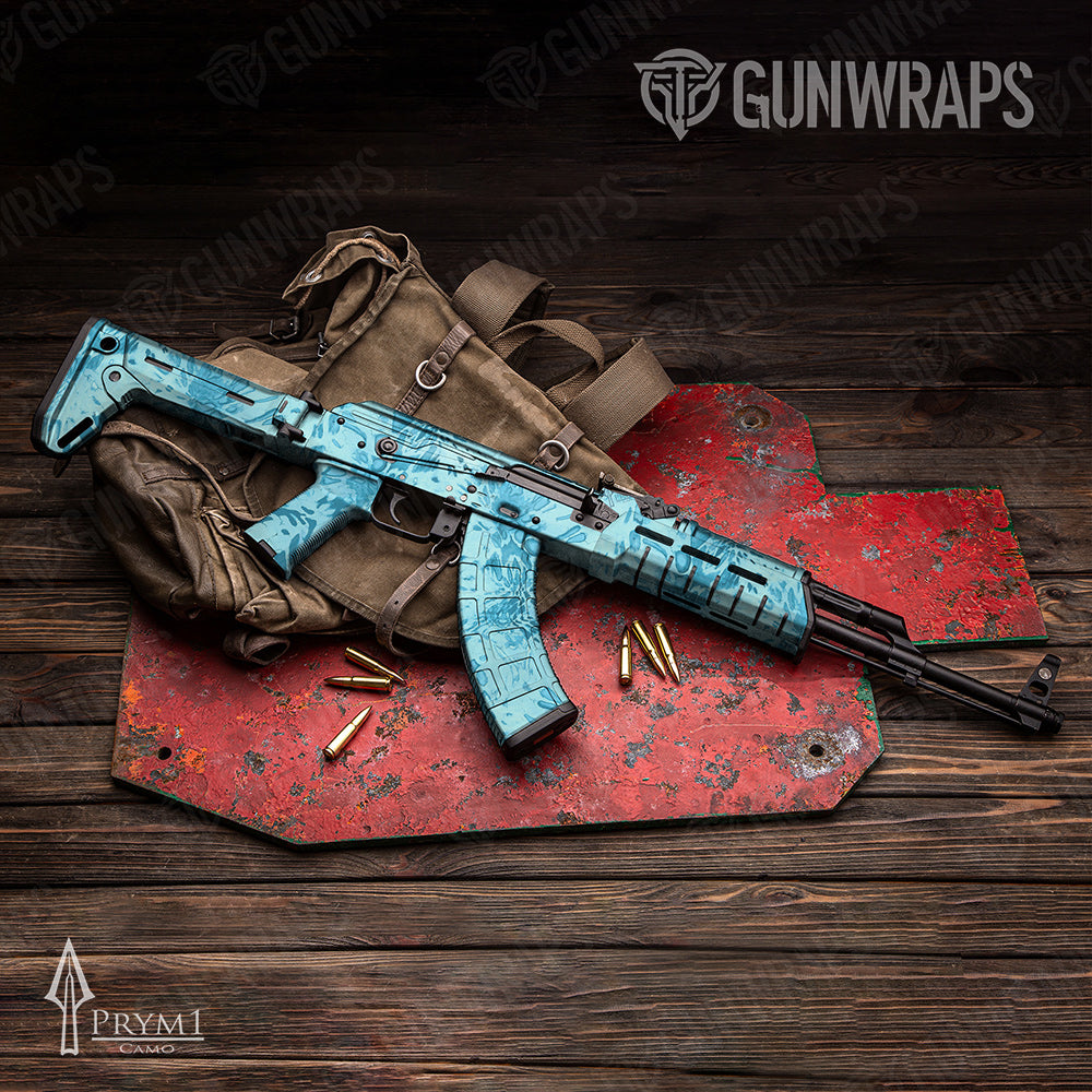 AK-47 Prym1 Camo Sea Foam Gun Skin Vinyl Wrap