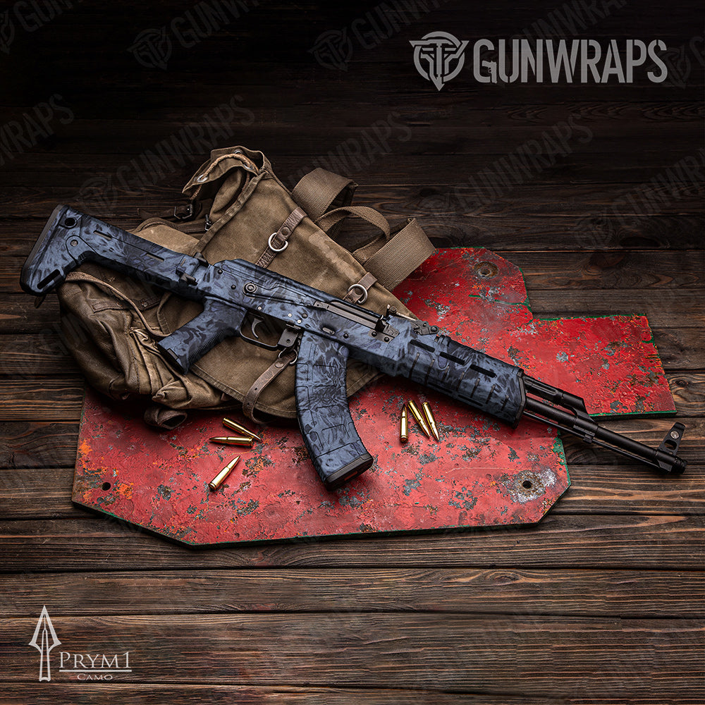 AK-47 Prym1 Camo Smoke Gun Skin Vinyl Wrap