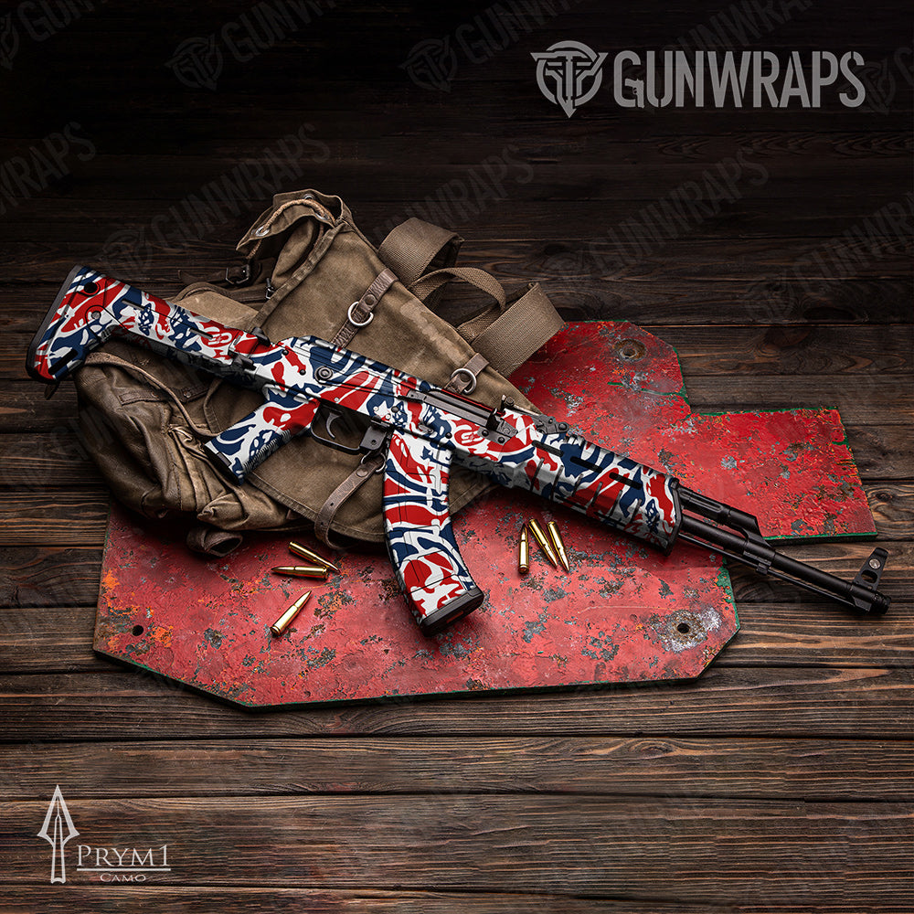 AK-47 Prym1 OS Patriot Gun Skin Vinyl Wrap