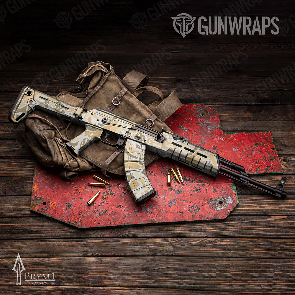 AK-47 Prym1 OS Peach Gun Skin Vinyl Wrap