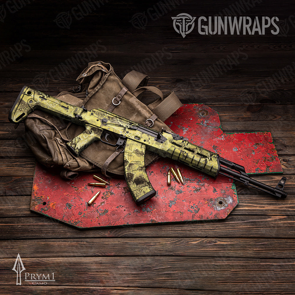 AK-47 Prym1 Stream Sun Gun Skin Vinyl Wrap