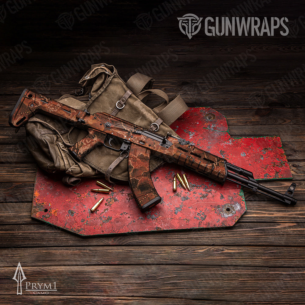 AK-47 Prym1 Stream Tea Gun Skin Vinyl Wrap