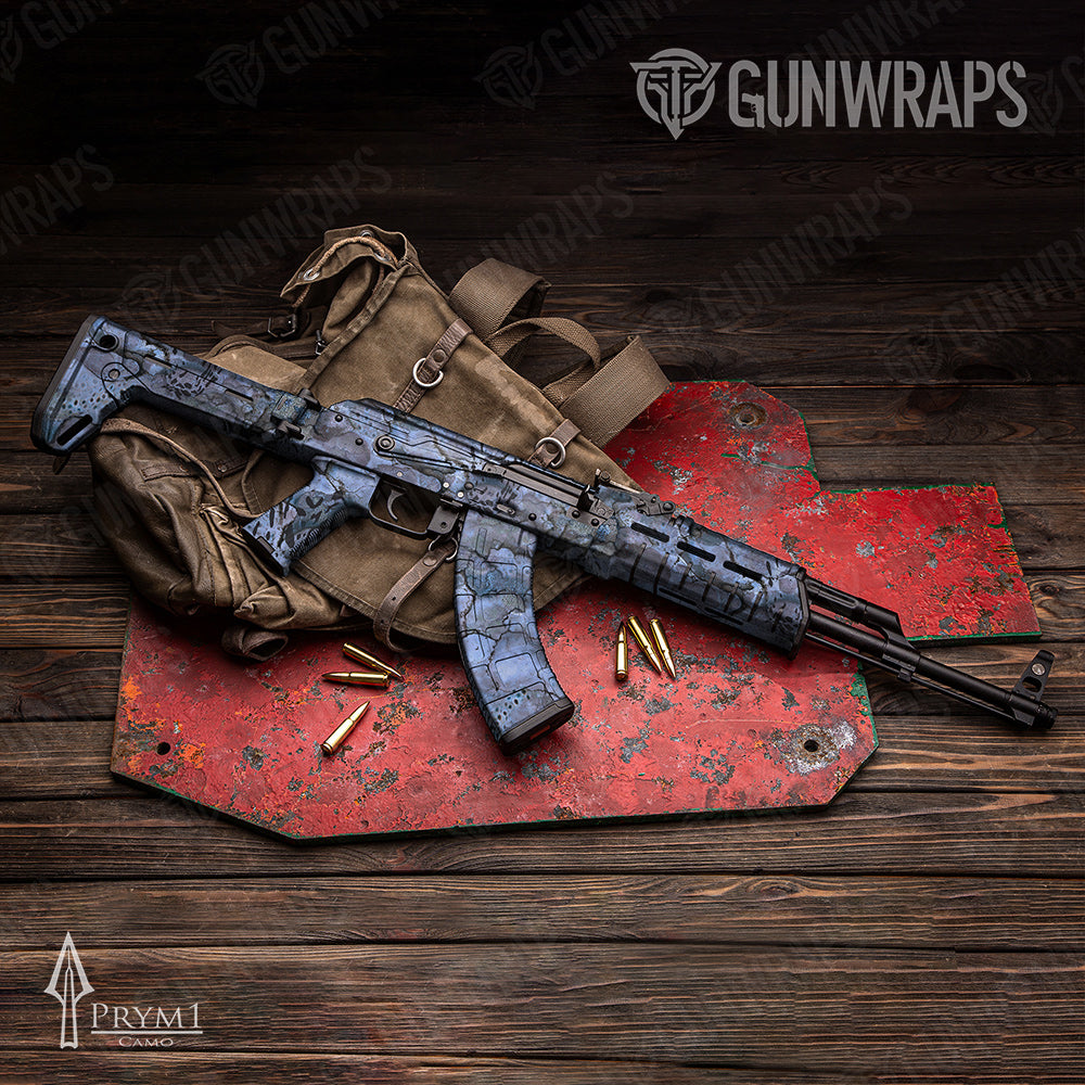 AK-47 Prym1 Stream Twilight Gun Skin Vinyl Wrap
