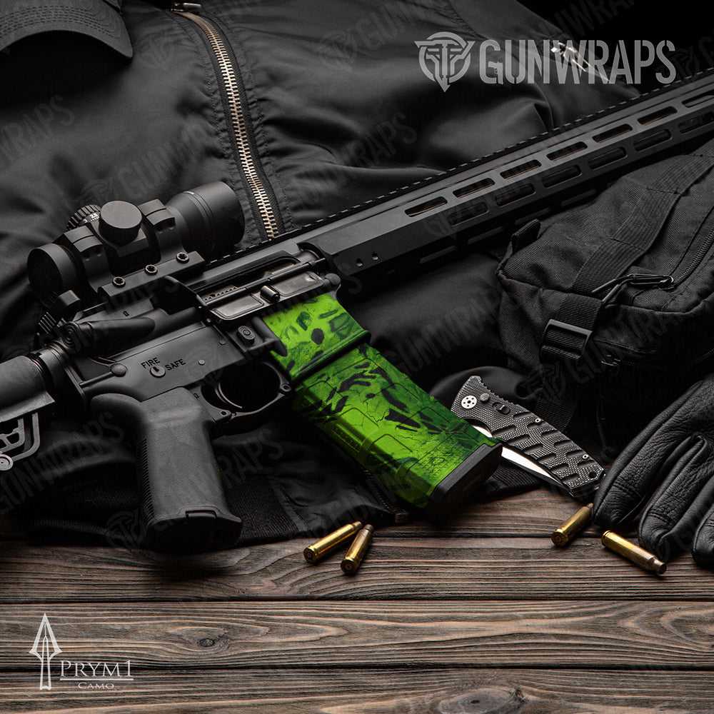 AR-15 Mag Prym1 Camo Amped Gun Skin Vinyl Wrap