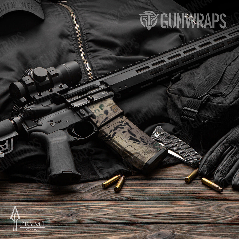AR-15 Mag Prym1 Camo MP Gun Skin Vinyl Wrap