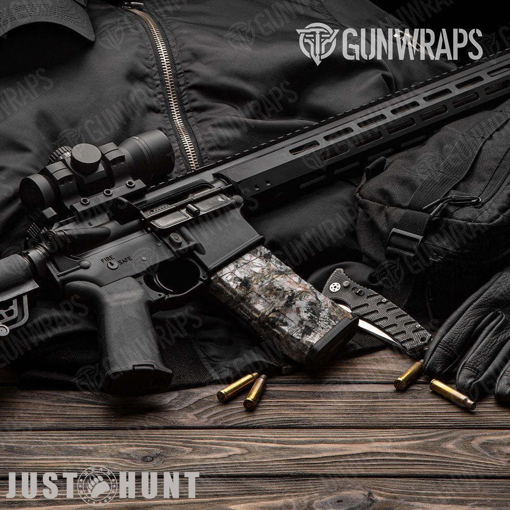 Just Hunt Skyclad AR-15 Mag Gun Skin Vinyl Wrap