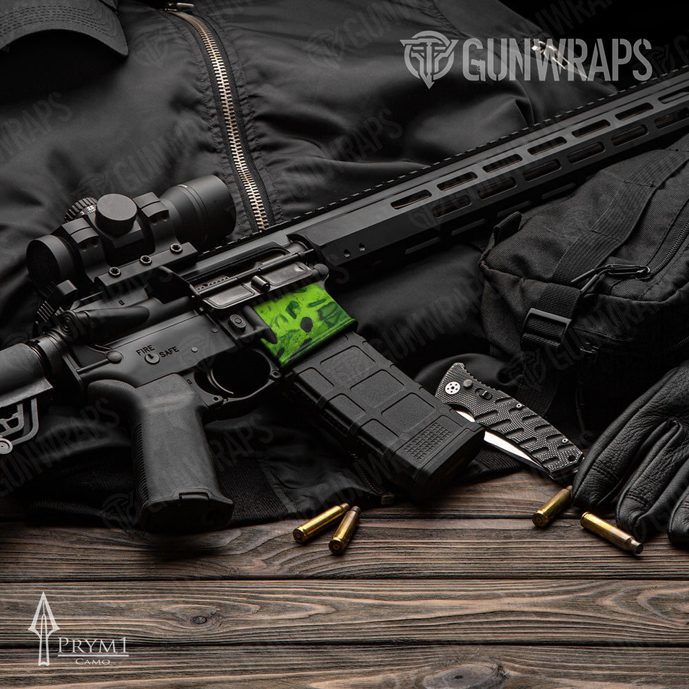 AR-15 Mag Prym1 Camo Amped Gun Skin Vinyl Wrap