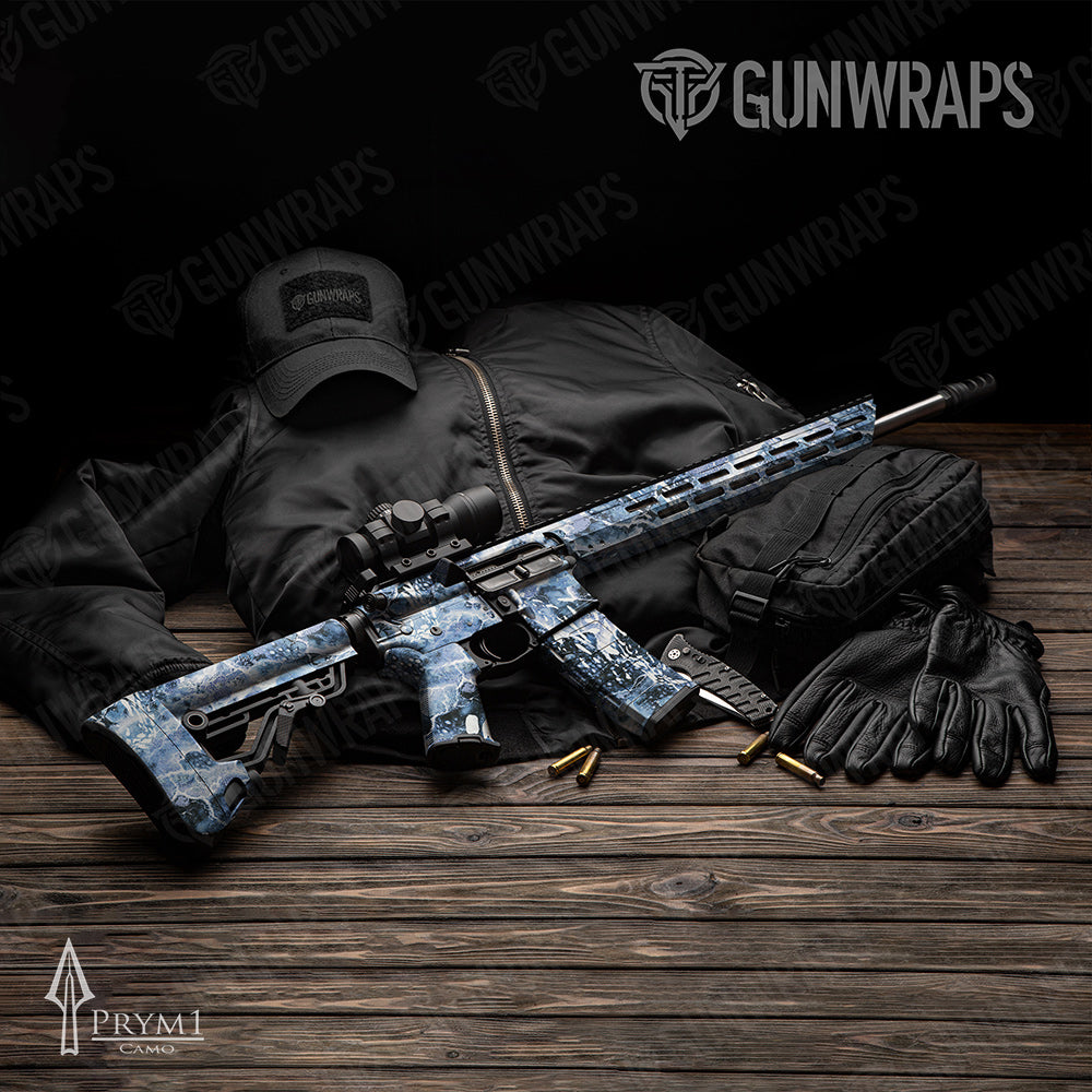 AR-15 Prym1 Stream Manta Ray Gun Skin Vinyl Wrap