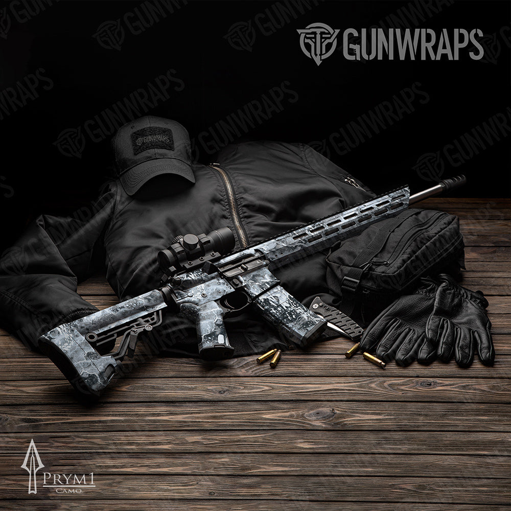 AR-15 Prym1 Stream Storm Gun Skin Vinyl Wrap