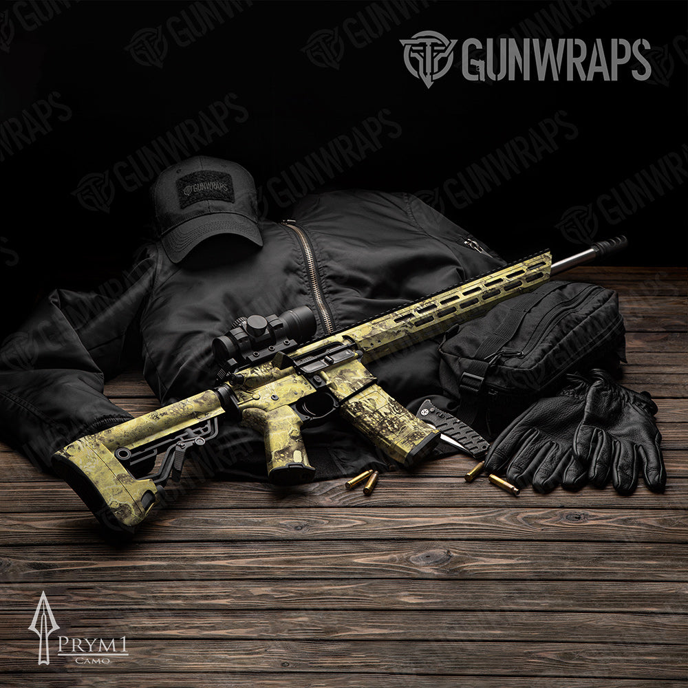 AR-15 Prym1 Stream Sun Gun Skin Vinyl Wrap