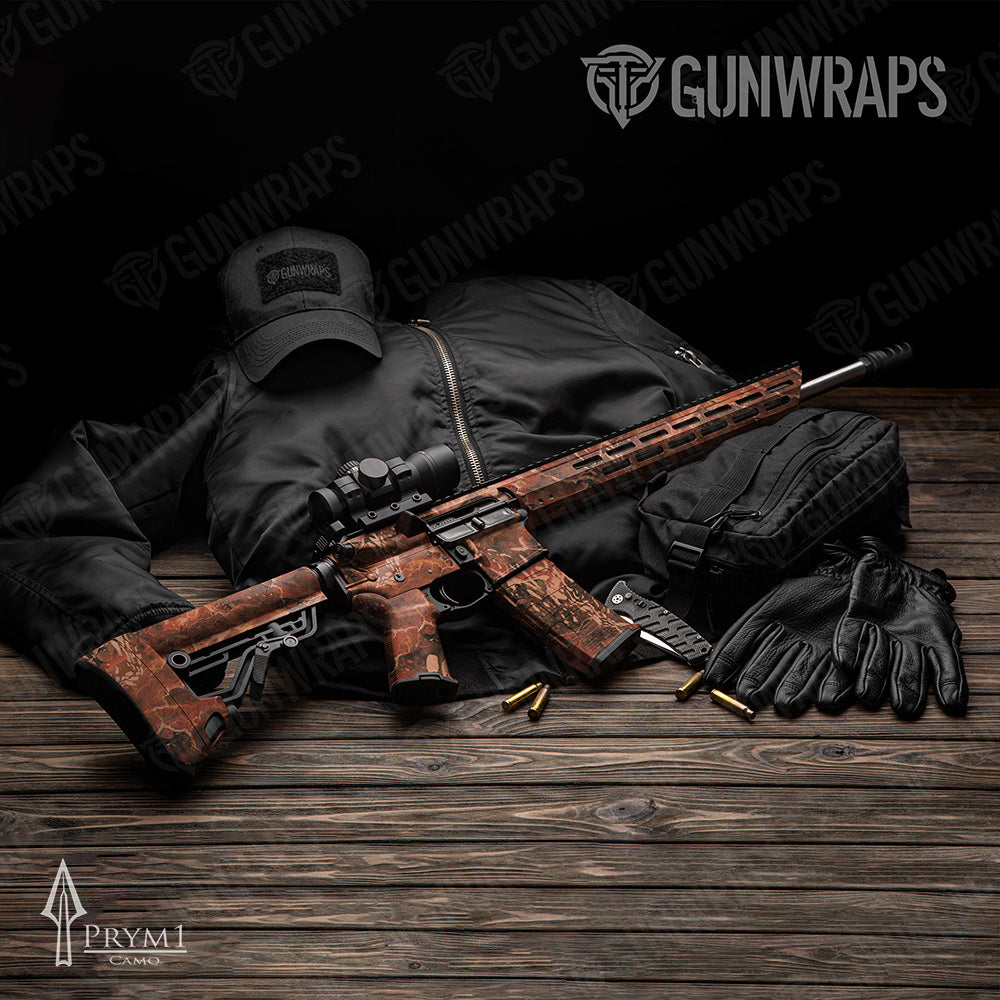 AR-15 Prym1 Stream Tea Gun Skin Vinyl Wrap