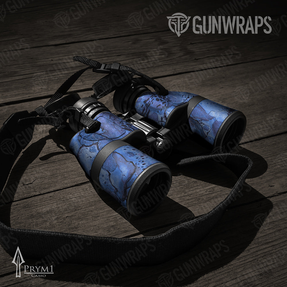 Binocular Prym1 Stream Blue Gun Skin Vinyl Wrap
