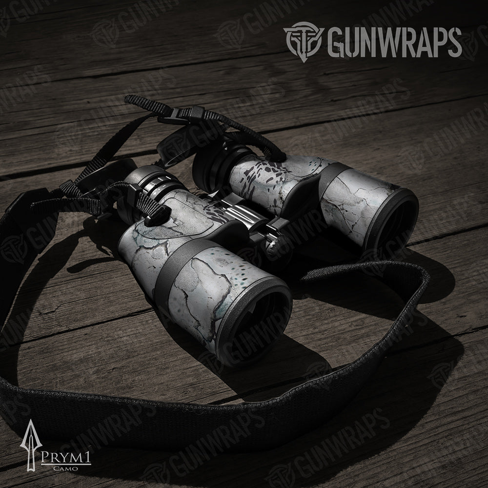 Binocular Prym1 Stream White Gun Skin Vinyl Wrap