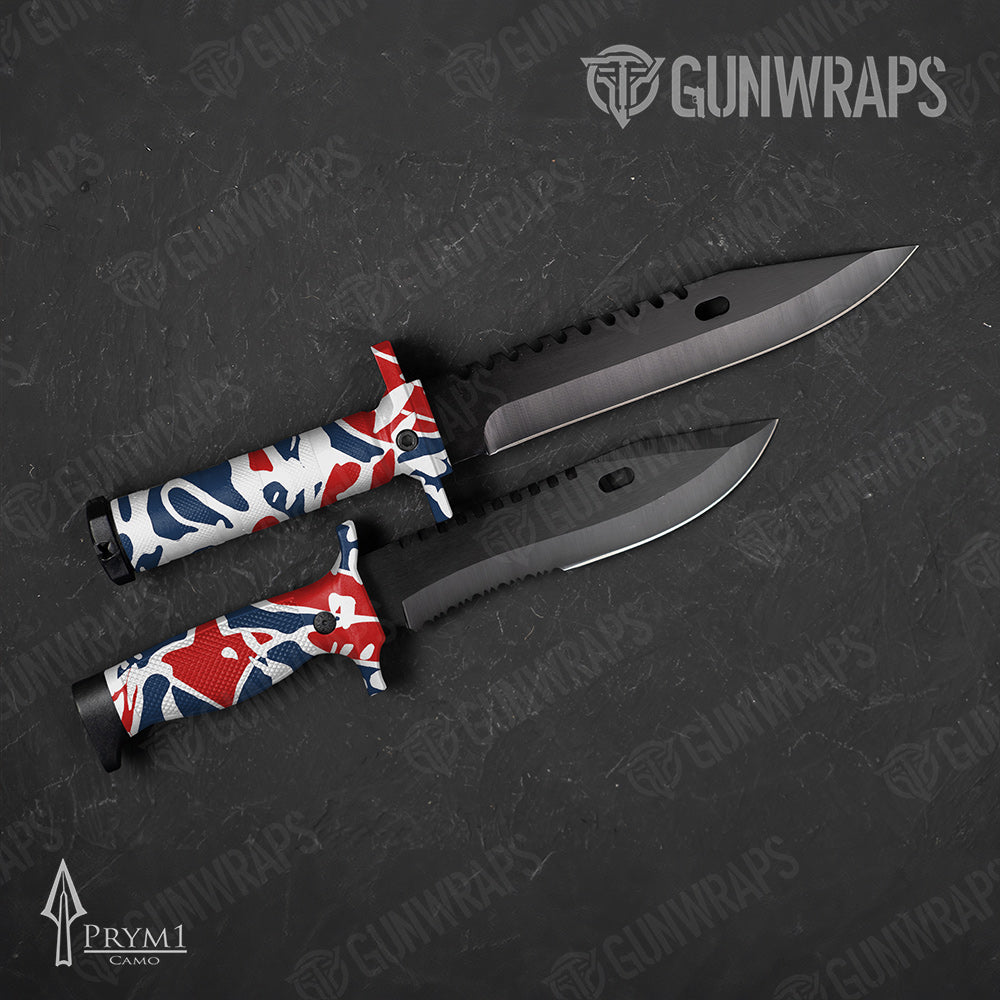 Knife Prym1 OS Patriot Gun Skin Vinyl Wrap