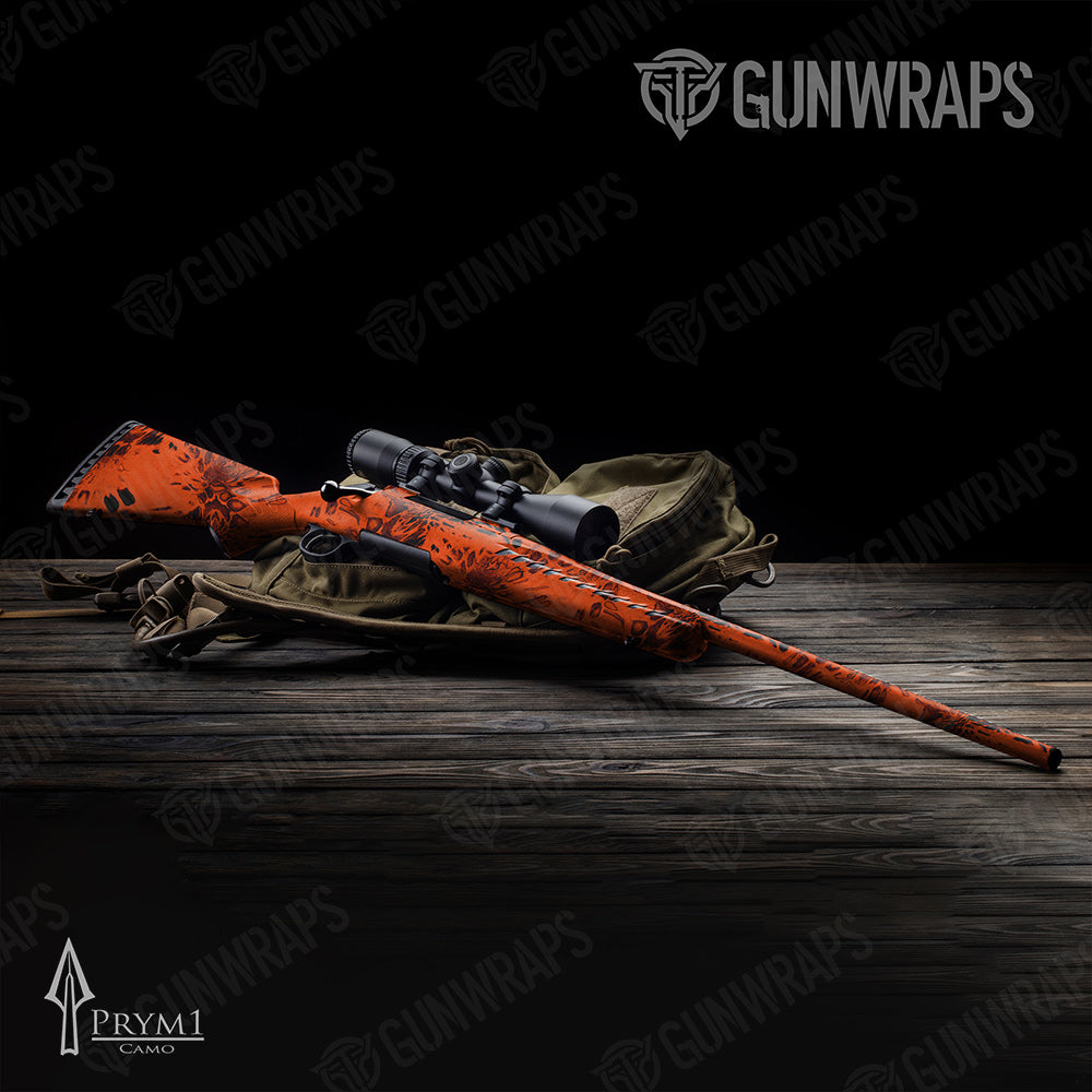 Rifle Prym1 Camo Blaze Orange Gun Skin Vinyl Wrap