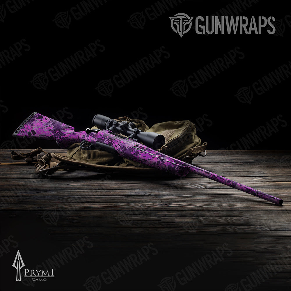 Rifle Prym1 Camo Pink Blast Gun Skin Vinyl Wrap
