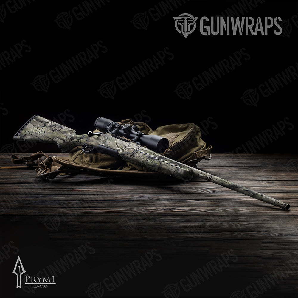 Rifle Prym1 Stream Gray Gun Skin Vinyl Wrap