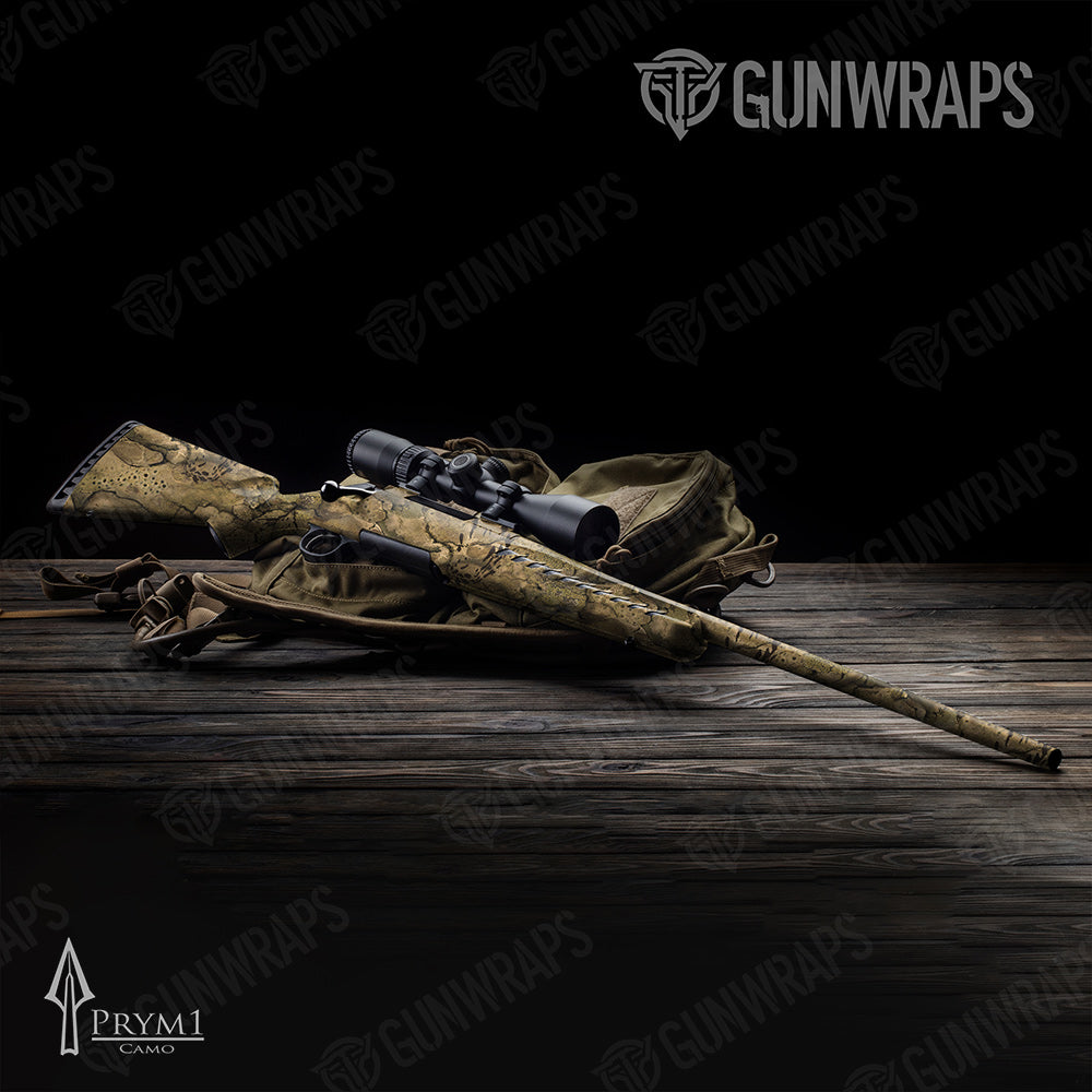 Rifle Prym1 Stream Sepia Gun Skin Vinyl Wrap
