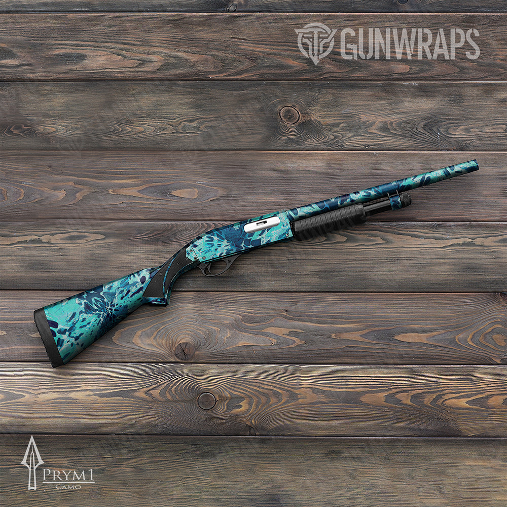 Shotgun Prym1 Camo Sea Breeze Gun Skin Vinyl Wrap