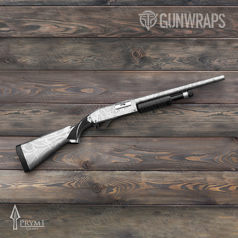 Shotgun Prym1 OS White Gun Skin Vinyl Wrap