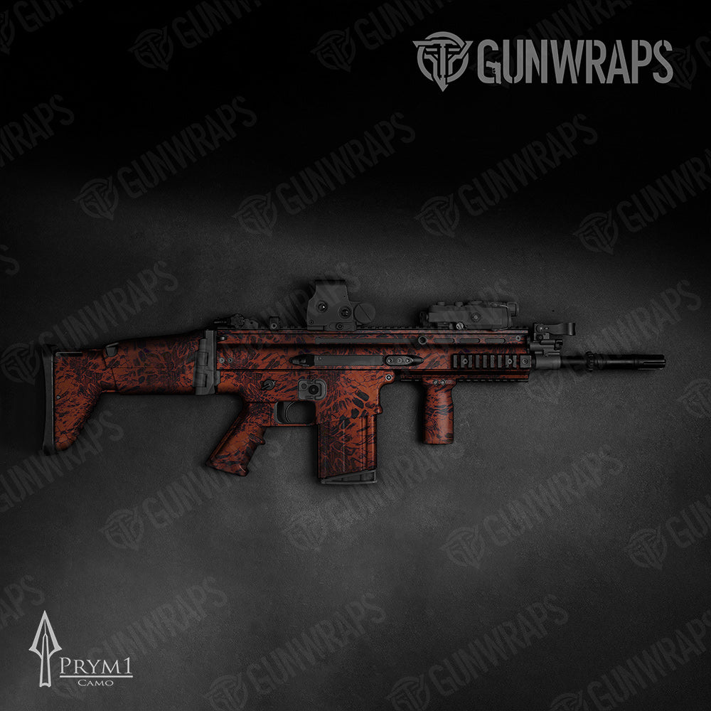Tactical Prym1 Camo Ember Gun Skin Vinyl Wrap