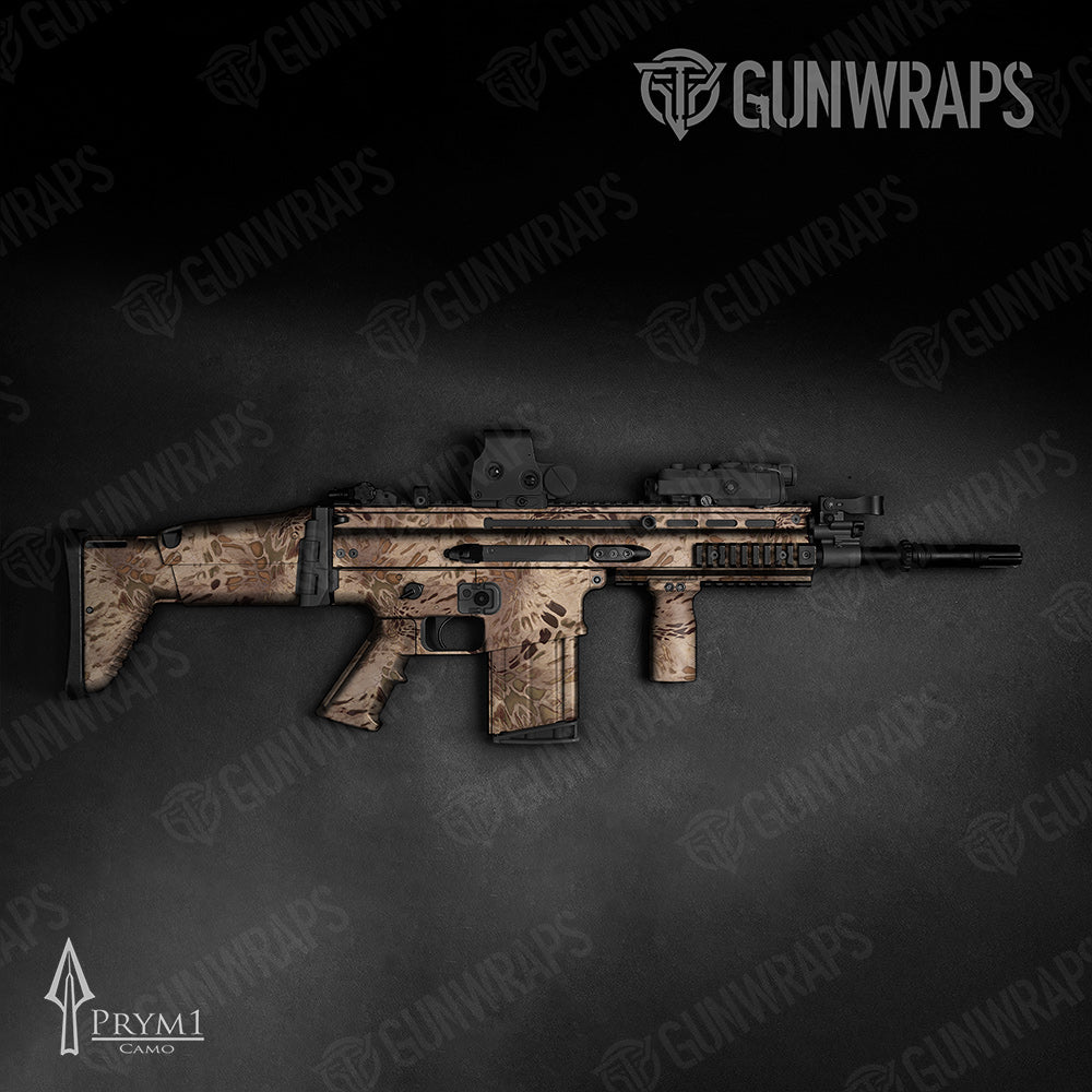 Tactical Prym1 Camo Sand Storm Gun Skin Vinyl Wrap