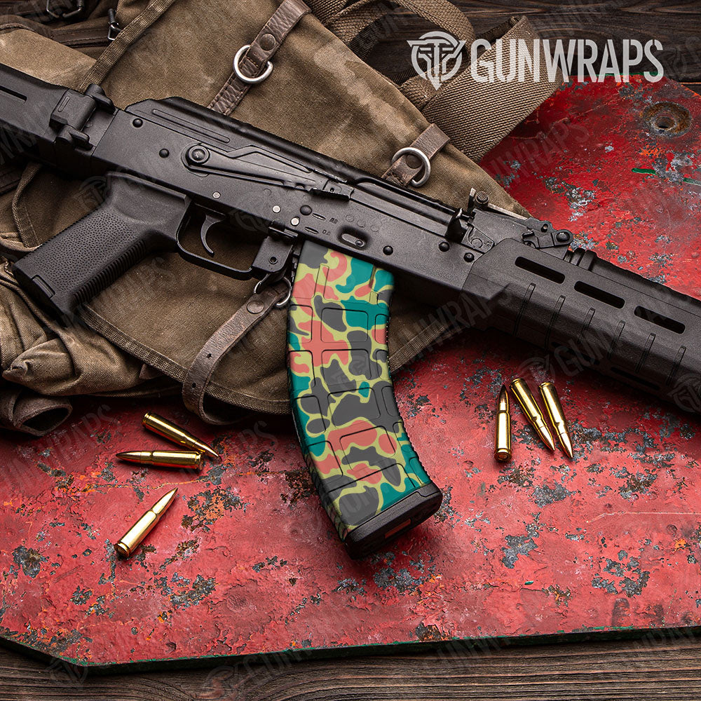 Old School Duck Fiesta Gun Skin Vinyl Wrap