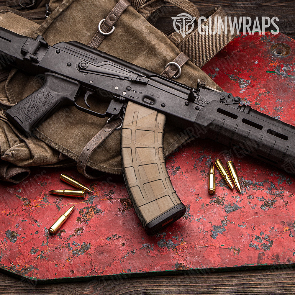 Woodgrain Budapest Gun Skin Vinyl Wrap