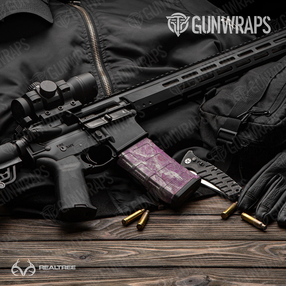 AR-15 Mag Realtree Aspect Pop Camo Gun Skin Vinyl Wrap