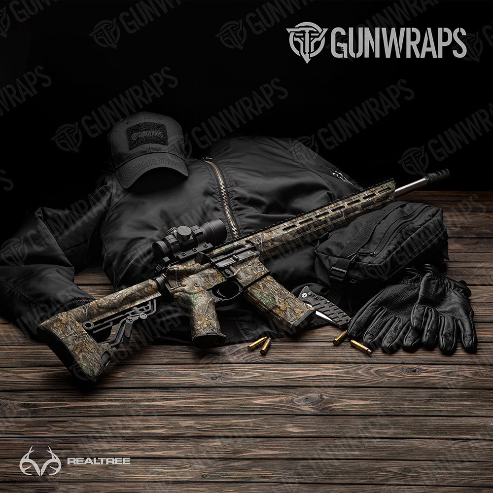 AR-15 Realtree Edge Camo Gun Skin Vinyl Wrap
