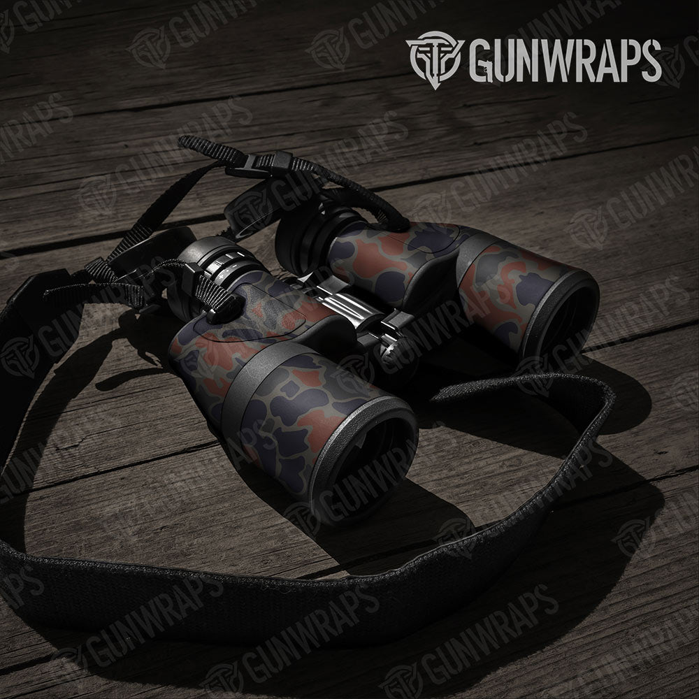 Old School Duck Blue Copper Gun Skin Vinyl Wrap