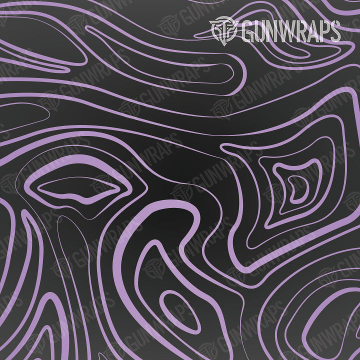 Tactical Damascus Purple Gun Skin Pattern