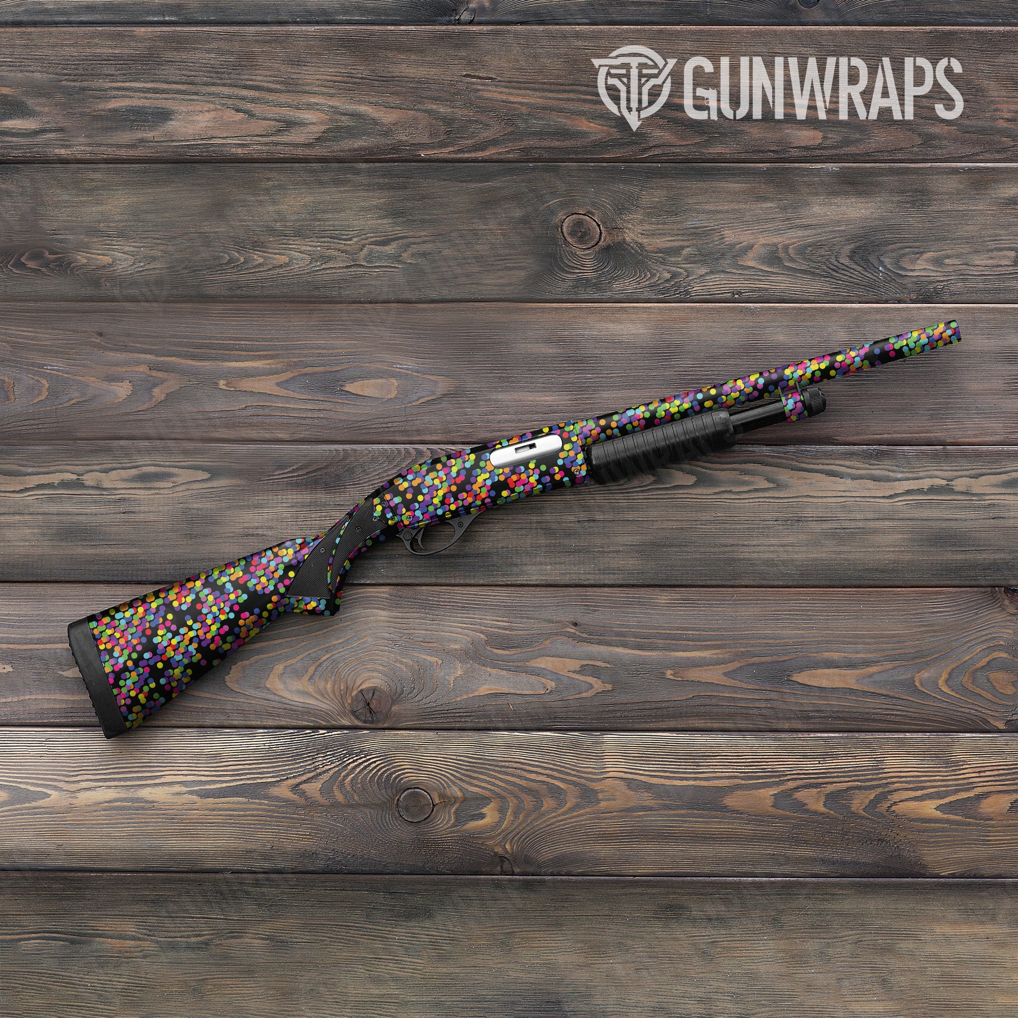 Shotgun Eclipse Camo Multicolor Gun Skin Pattern