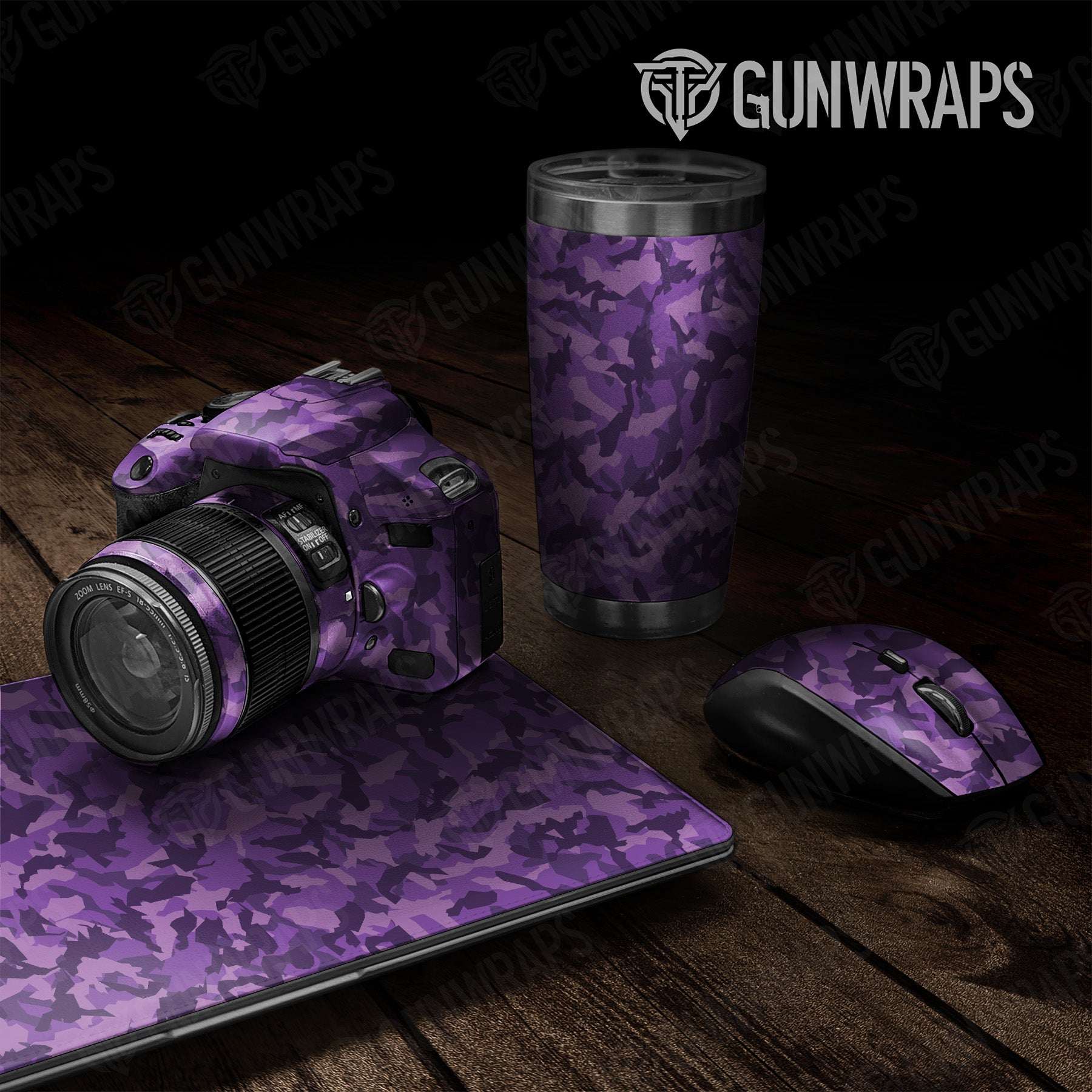 Erratic Elite Purple Camo Universal Sheet