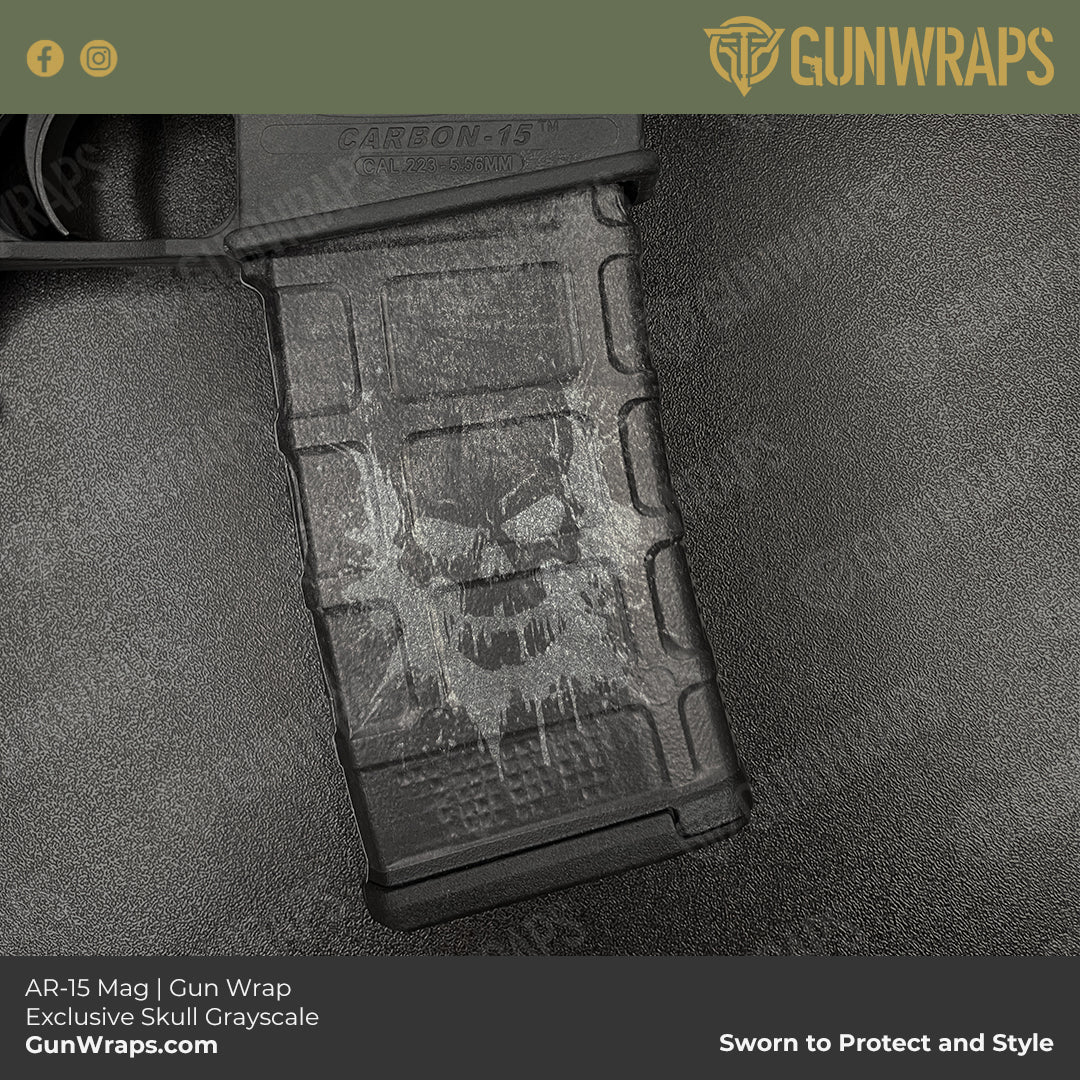 skull ar mag wrap
