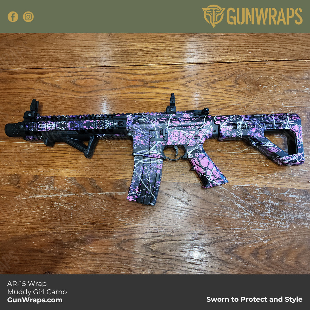 muddy girl ar15 wrap