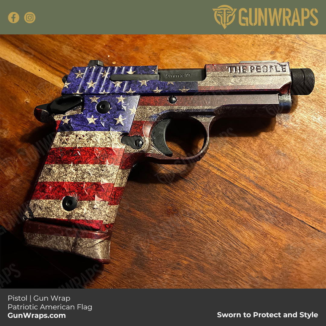 patriotic pistol wrap
