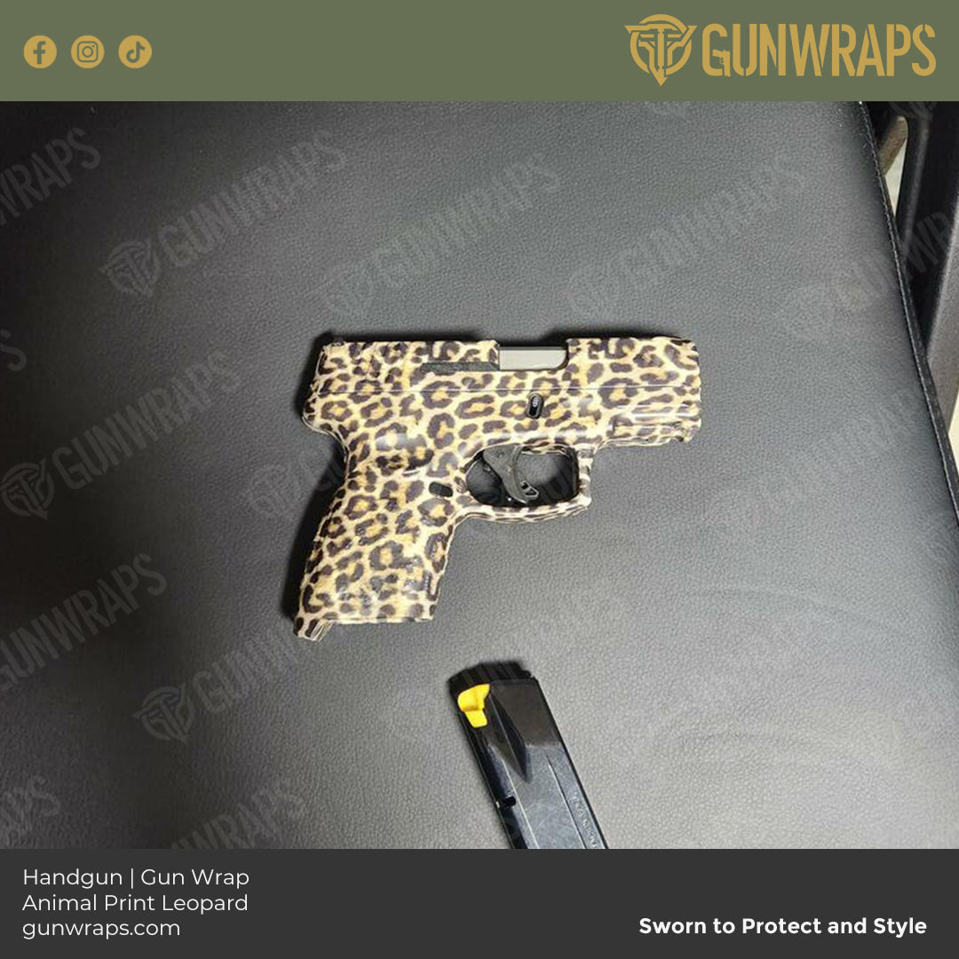 pistol leopard gun skin