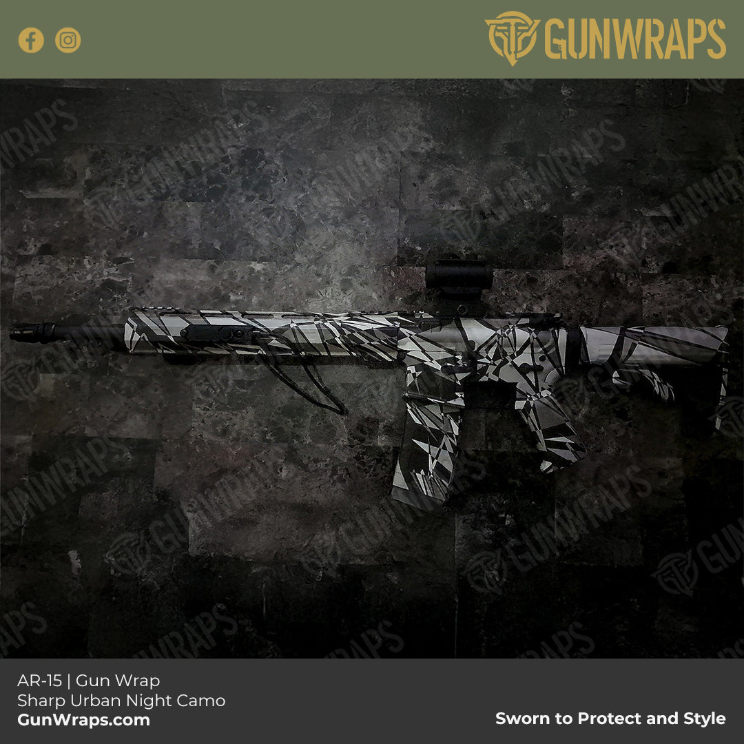 sharp urban night camo gun wrap