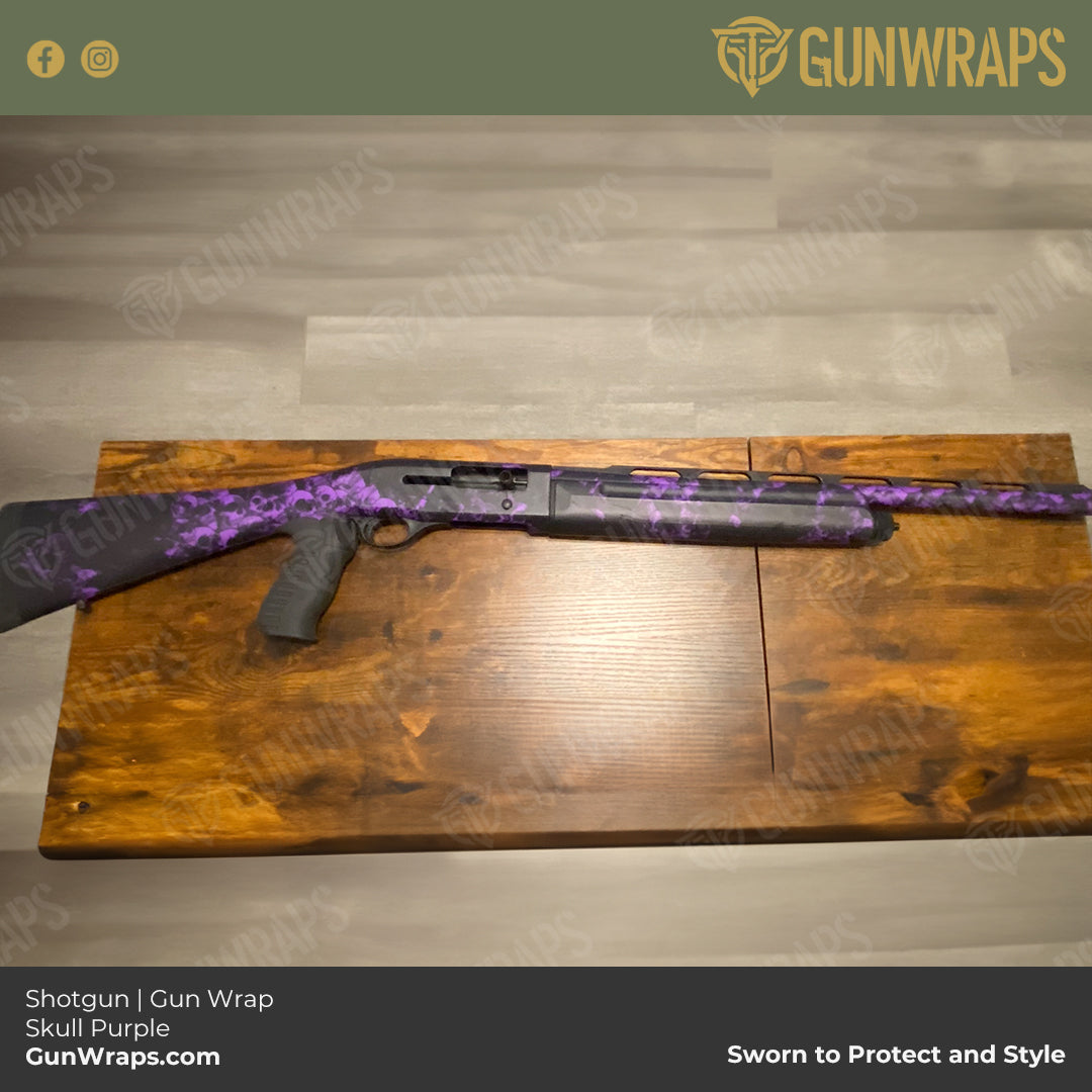 Shotgun in Skul Purple Skin