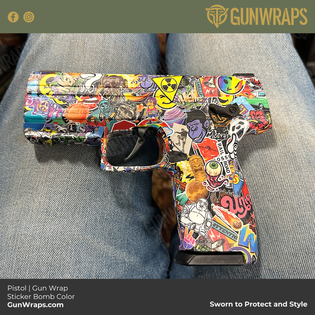 handgun in stocker bomb skin