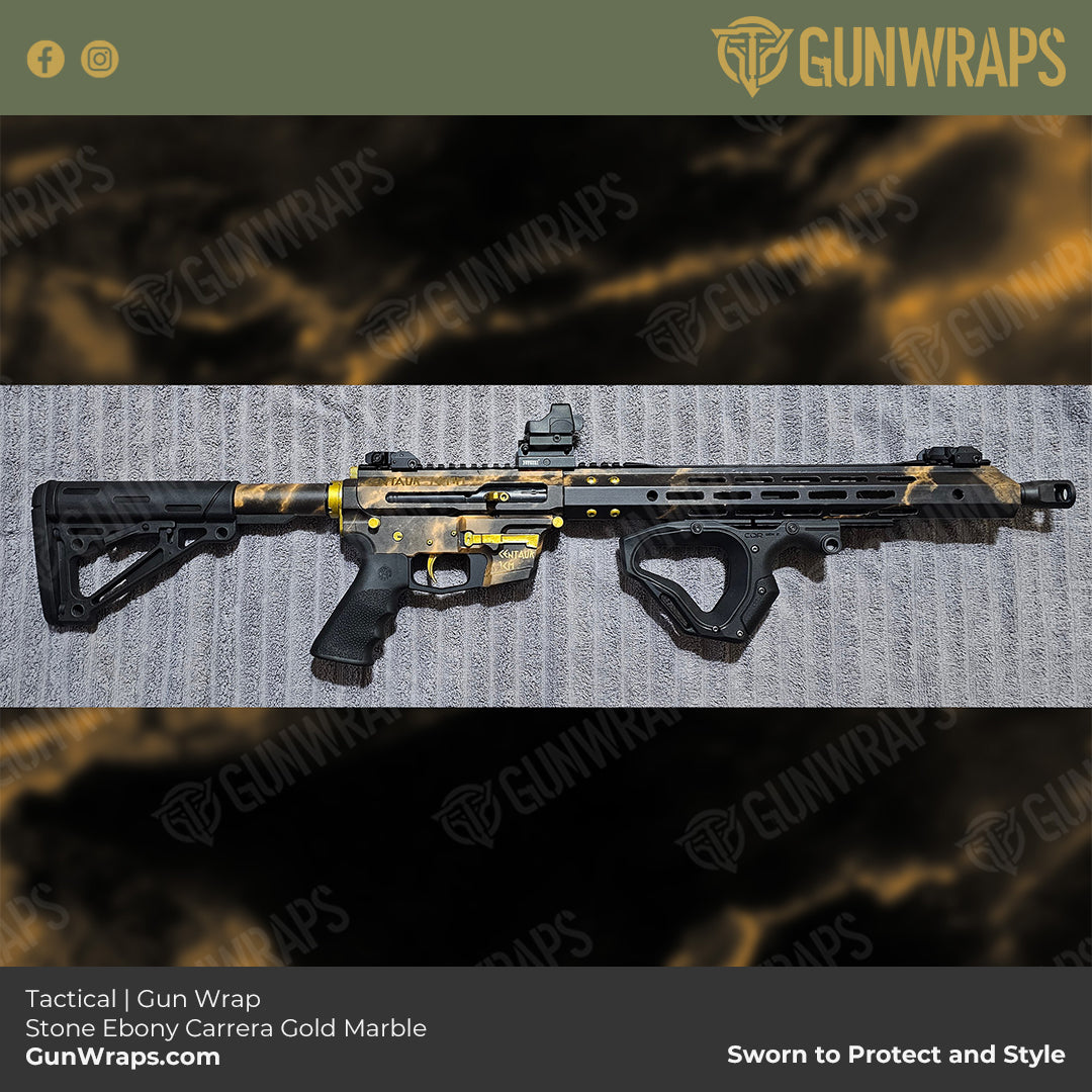 ebony marble gun skin