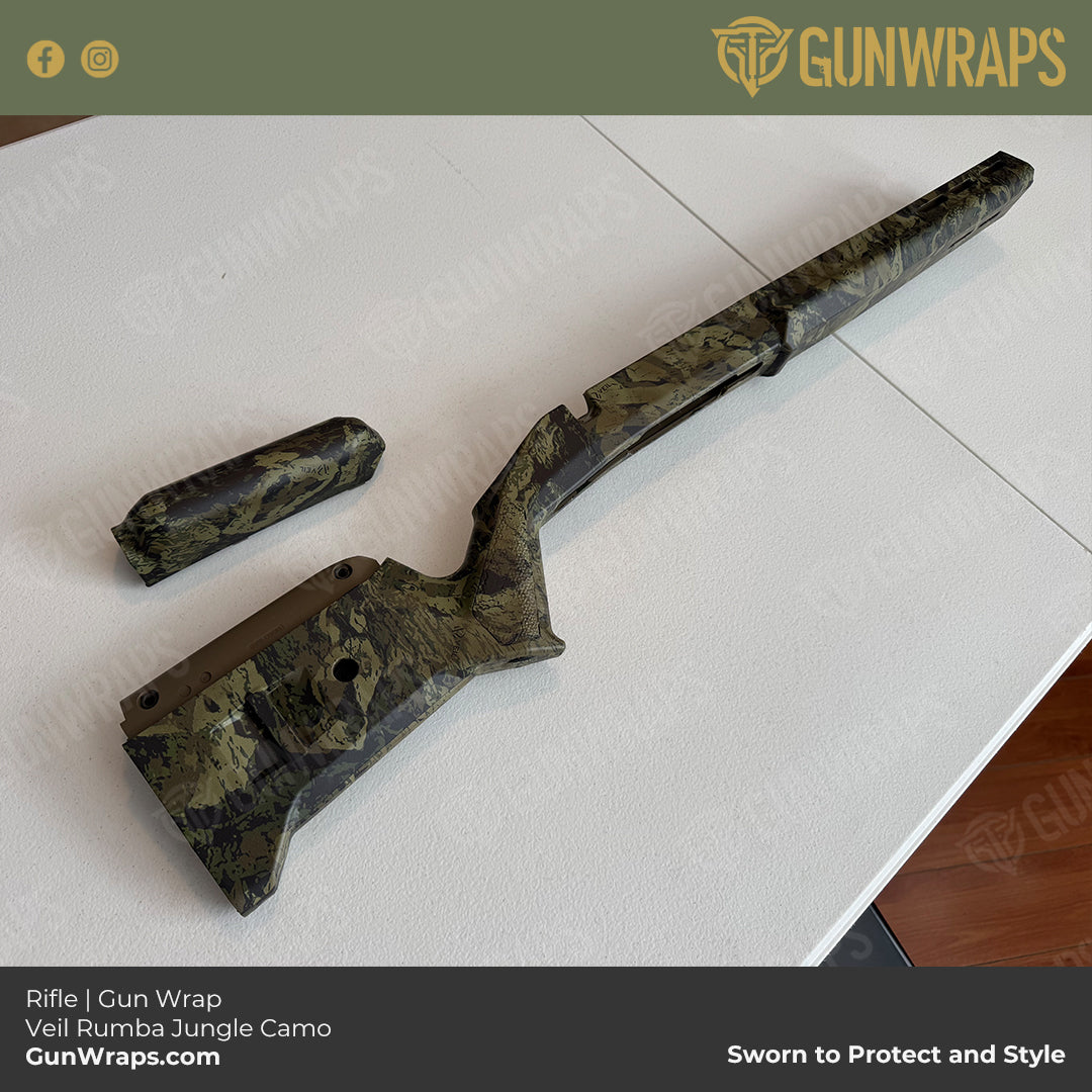 veil camo rifle stock wrap